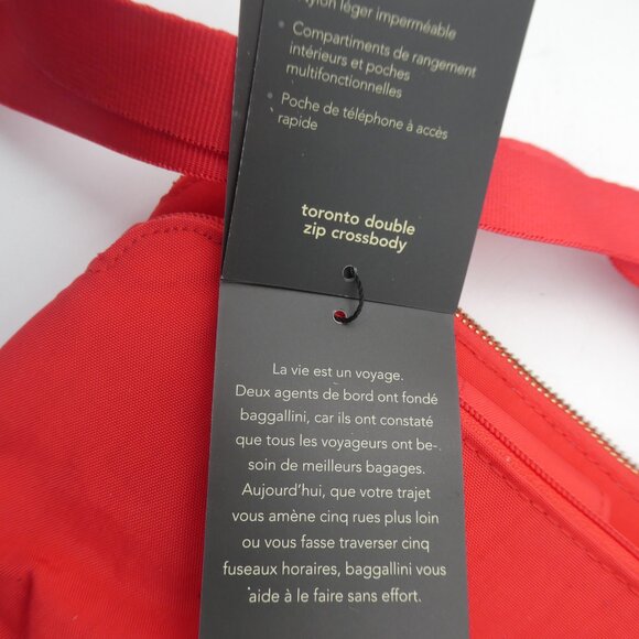 Baggallini Red Crossbody Bag/Purse - Picture 7 of 16